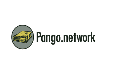 Pango Network Logo - A minimalist and modern logo representing data, networks, and genomics